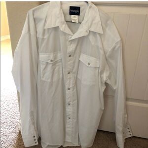 Wrangler Classic White Shirt